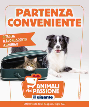Offerte di Animali a Lissone | Partenze conveniente in Il Gigante | 29/5/2023 - 2/7/2023