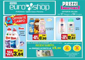 Offerte di Cura casa e corpo a Taranto | Prezzi imbattibili! in EUROSHOP Monopoli | 31/5/2023 - 4/6/2023