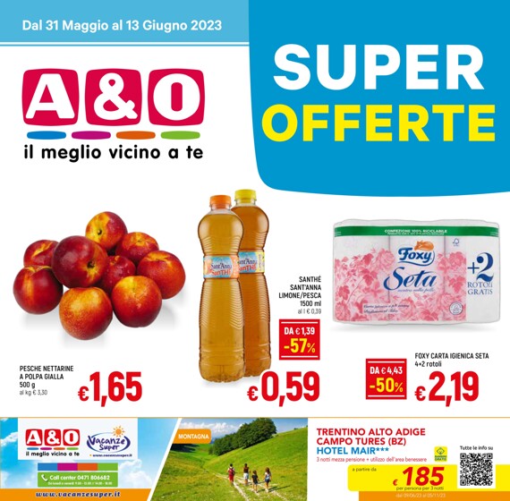 Volantino A&O a Milano | Super offerte | 1/6/2023 - 13/6/2023