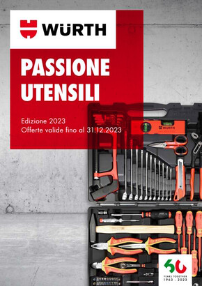 Offerte di Bricolage a Monza | Passione utensili in Würth | 17/7/2023 - 31/12/2023