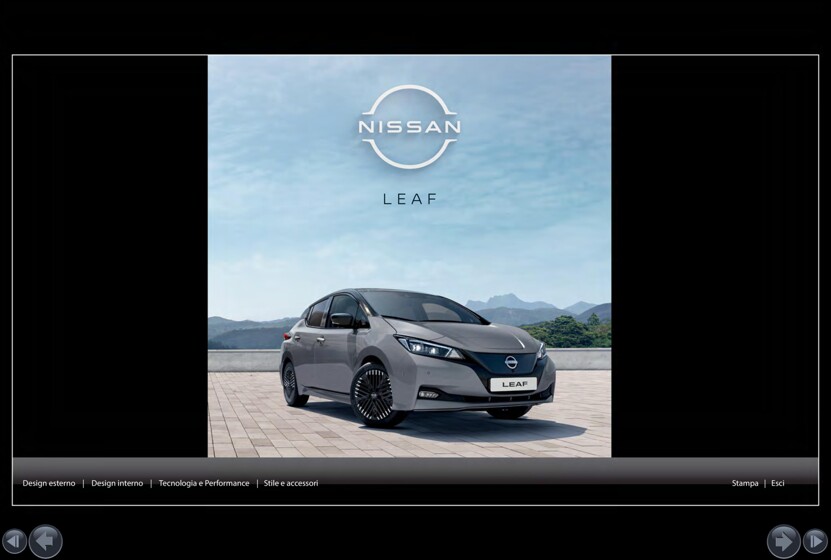 Volantino Nissan | Leaf | 9/8/2023 - 31/12/2023