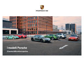 Volantino Porsche a Milano | I modelli Porsche  | 18/8/2023 - 31/12/2023