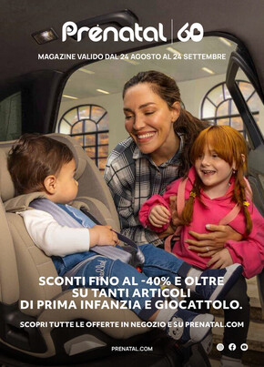 Offerte di Infanzia e giochi a La Spezia | VOLANTINO BACK TO SCHOOL in Prenatal | 24/8/2023 - 24/9/2023