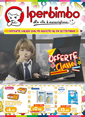 Offerte di Infanzia e giochi a La Spezia | Offerte di Classe! in Iperbimbo | 31/8/2023 - 24/9/2023
