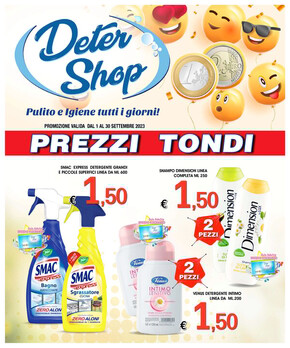 Volantino Deter Shop | Prezzi Tondi | 1/9/2023 - 30/9/2023