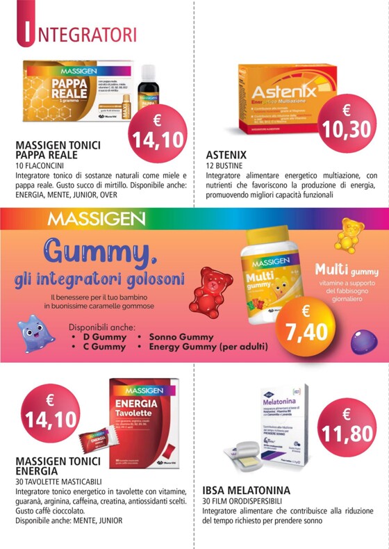 Volantino Consorzio Infarmacia a Parma | Il Nostri Consigli Saulte | 1/9/2023 - 31/10/2023