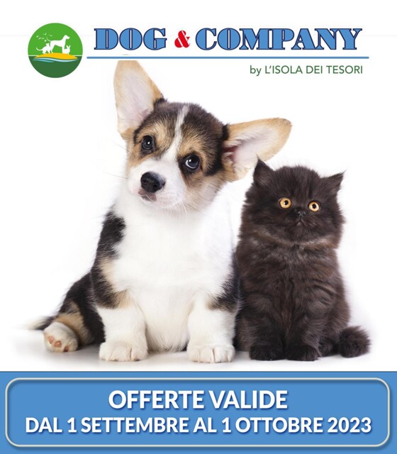 Volantino Dog & Company | Offerte valide dal 1 settembre al 1 ottobre 2023! | 4/9/2023 - 1/10/2023