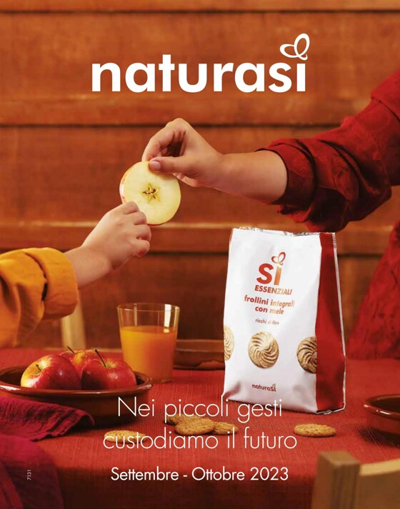 Volantino NaturaSì a Verona | Nei piccoli gesti custodiamo il futuro | 6/9/2023 - 31/10/2023