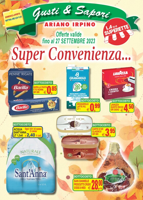 Volantino Supermercati Ciccarelli | Super convenienza! | 12/9/2023 - 27/9/2023