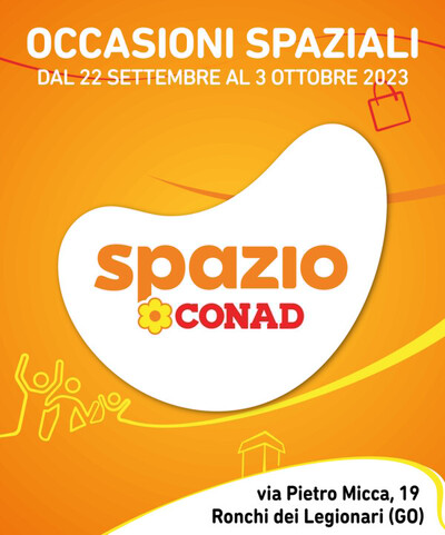 Volantino Spazio Conad | Prezzi spaziali | 22/9/2023 - 3/10/2023