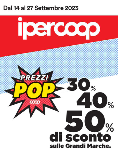 Volantino Ipercoop | Sconto Grandi Marche | 14/9/2023 - 27/9/2023