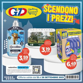 Volantino GeD SHOPPING | Scendono i prezzi | 13/9/2023 - 26/9/2023