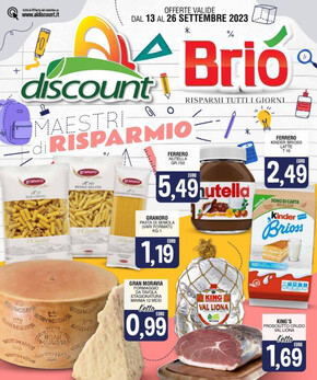 Volantino Al Discount | Maestri di risparmio! | 14/9/2023 - 26/9/2023