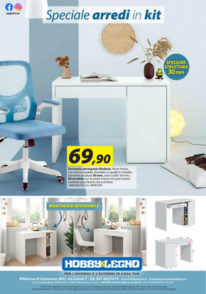 Volantino Hobby & Legno | Speciale arredi in kit | 15/9/2023 - 30/9/2023