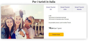 Offerte di Servizi a Verona | Per i turisti in italia  in Tiscali Casa | 15/9/2023 - 22/9/2023