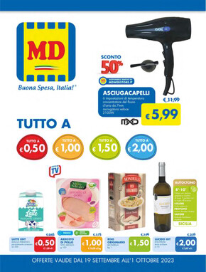 Offerte di Discount a San Giovanni Lupatoto | Buona Spesa, Italia! in MD | 19/9/2023 - 1/10/2023