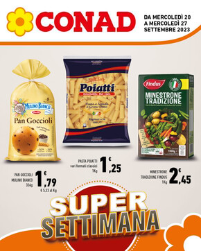 Volantino Conad | Super settimana  | 20/9/2023 - 27/9/2023