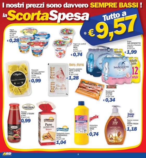 Volantino ARD Discount | Una spesa davvero molto conveniente | 21/9/2023 - 1/10/2023