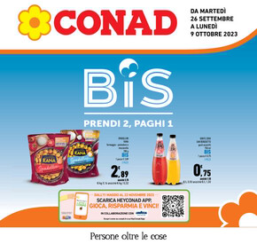 Offerte di Iper e super a San Giovanni Lupatoto | Prendi 2, paghi 1 in Conad City | 26/9/2023 - 9/10/2023