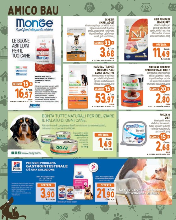 Volantino Pet Store Conad a Verona | Condividete tanto, soprattutto la passione per il divano. | 14/9/2023 - 11/10/2023