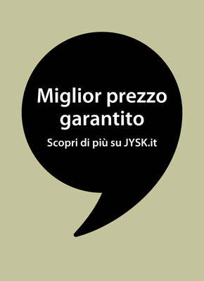 Volantino JYSK | Miglior prezzo garantito  | 21/9/2023 - 18/10/2023