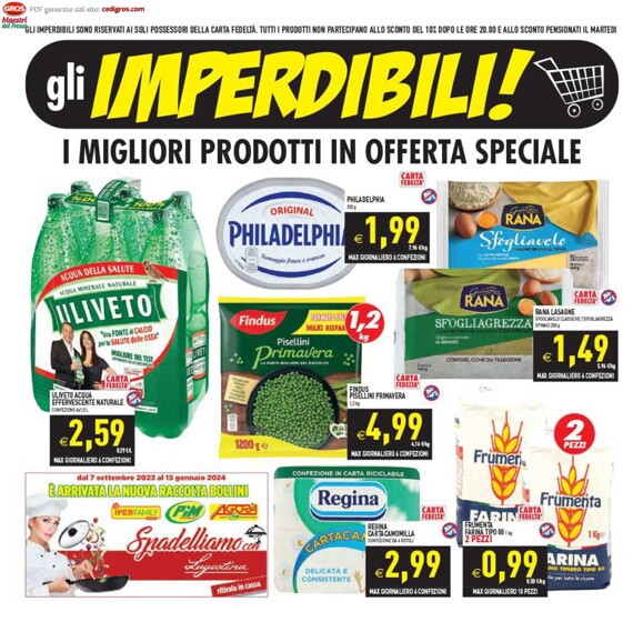 Volantino Pim a Roma | Promozione valide dal 22 settembre al 2 ottobre | 22/9/2023 - 2/10/2023