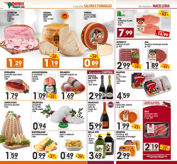 Volantino Quick Sisa a Taranto | Affari d'autunno! | 22/9/2023 - 2/10/2023