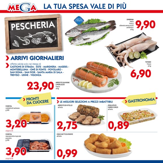 Volantino Supermercati Mega | Prezzi bassi tutti i giorni | 22/9/2023 - 27/9/2023