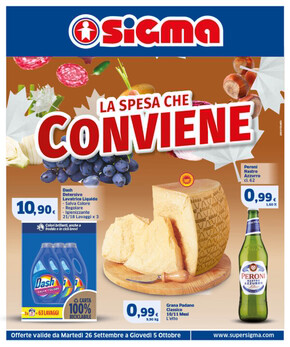 Volantino Sigma | La spesa che conviene | 26/9/2023 - 5/10/2023