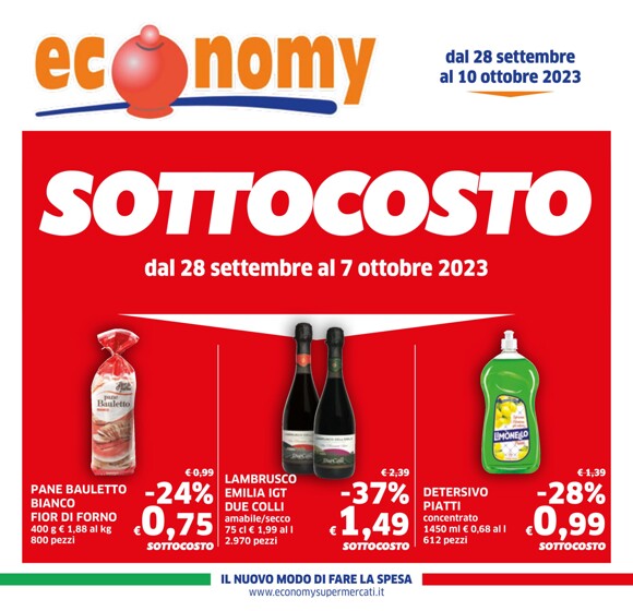 Volantino Economy | SottoCosto | 28/9/2023 - 7/10/2023