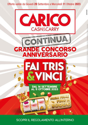 Offerte di Iper e super a Napoli | Carico Cash & Carry in Carico Cash & Carry | 28/9/2023 - 11/10/2023