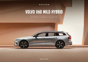 Volantino Volvo | VOLVO V60 Mild Hybrid | 3/10/2023 - 31/12/2023