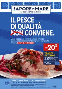 Offerte di Iper e super a Padova | Il pesce di qualità conveniente! in Sapore di Mare | 1/11/2023 - 30/11/2023