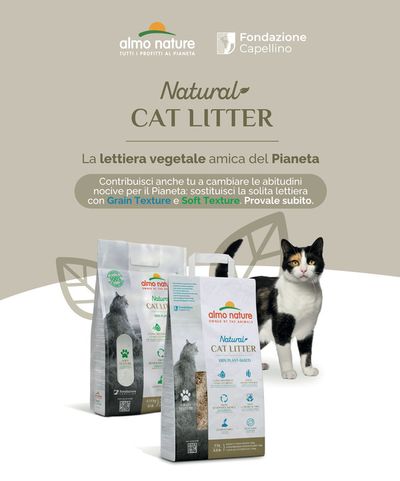 Volantino Almo Nature a Vasto | Natural Cat Litter | 31/10/2023 - 12/12/2023