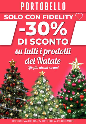 Volantino Portobello | Speciale Natale! | 31/10/2023 - 8/12/2023