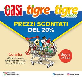 Volantino Tigre a Avezzano | Prezzi Scontati del 20 % | 1/11/2023 - 31/12/2023