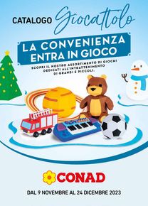 Volantino Conad a Roma | Catalogo giocattolo | 9/11/2023 - 24/12/2023
