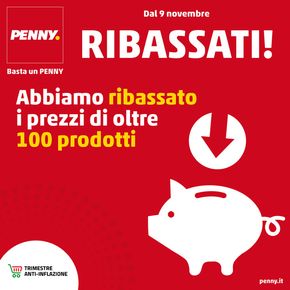 Volantino PENNY | Ribassati! | 9/11/2023 - 10/12/2023