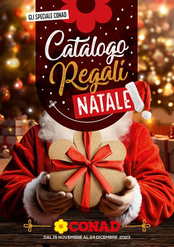 Volantino Conad Superstore | Catalogo regali | 16/11/2023 - 24/12/2023