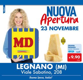 Offerte di Discount a Cinisello Balsamo | Nuova apertura Legnano in MD | 23/11/2023 - 3/12/2023