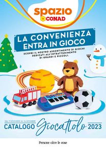 Volantino Spazio Conad a Bussolengo | Catalogo giocattolo 2023 | 9/11/2023 - 24/12/2023
