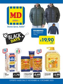 Volantino MD a Verona | Black days  | 21/11/2023 - 3/12/2023