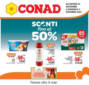Volantino Conad a Cagliari | Sconti fino al 50% | 23/11/2023 - 3/12/2023