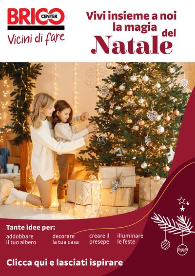 Volantino Bricocenter a Milano | Vivi insieme a noi la magia del Natale | 29/11/2023 - 24/12/2023