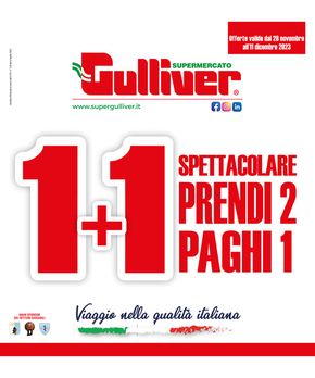 Volantino Gulliver a Chiavari | Promo Show | 28/11/2023 - 11/12/2023
