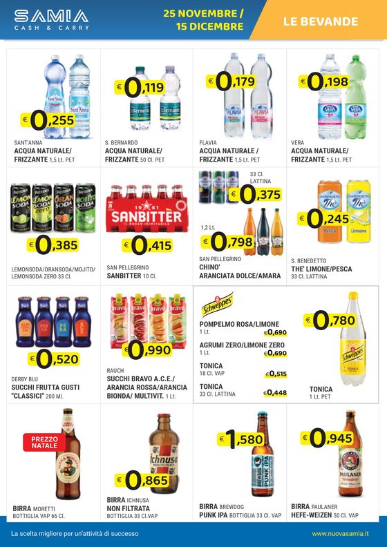 Volantino Samia Cash and Carry | Scorpi le offerte! | 27/11/2023 - 15/12/2023