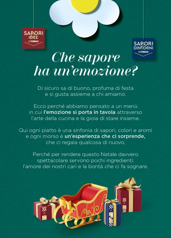 Volantino Conad Superstore a Palermo | L'emozione dei sapori di Natale  | 29/11/2023 - 31/12/2023