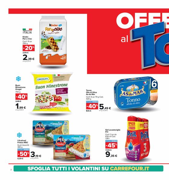 Volantino Carrefour Market a Bologna | Offerte al top | 28/11/2023 - 11/12/2023