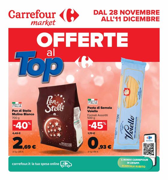 Volantino Carrefour Market a Genova | Offerte al top | 28/11/2023 - 11/12/2023