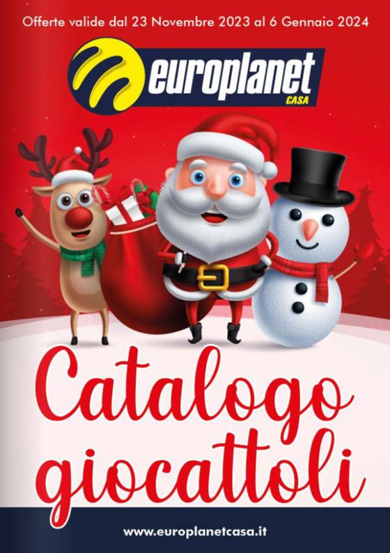 Volantino Europlanet Casa | Catalogo giocattoli | 27/11/2023 - 6/1/2024
